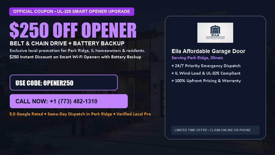 Ella Affordable Garage Door $250 OFF Premium LiftMaster Opener Installation